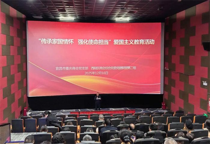 协会党支部开展爱国主义教育观影活动