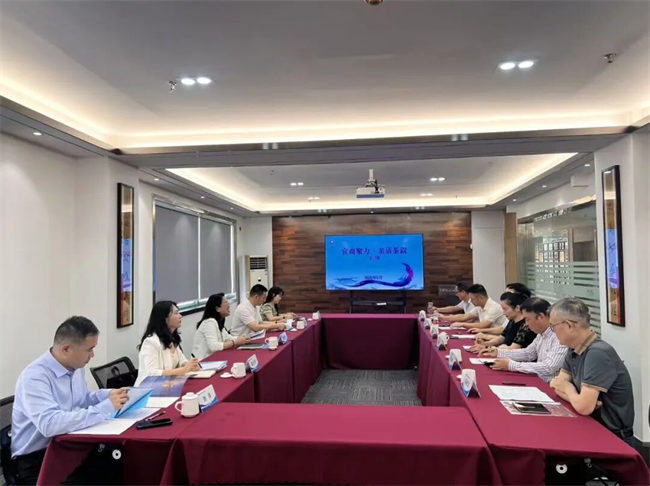 亲清茶叙话营商 税企同心促发展